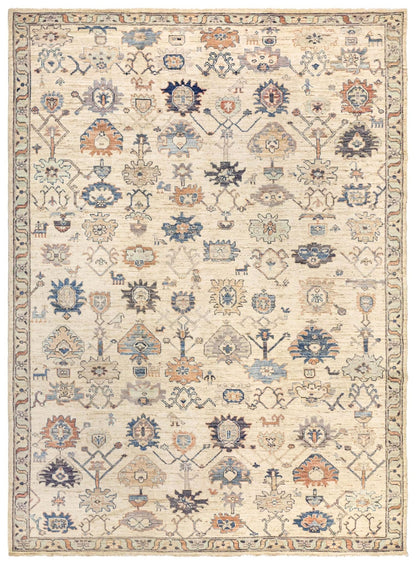 Oushak Handwoven Traditional Rug