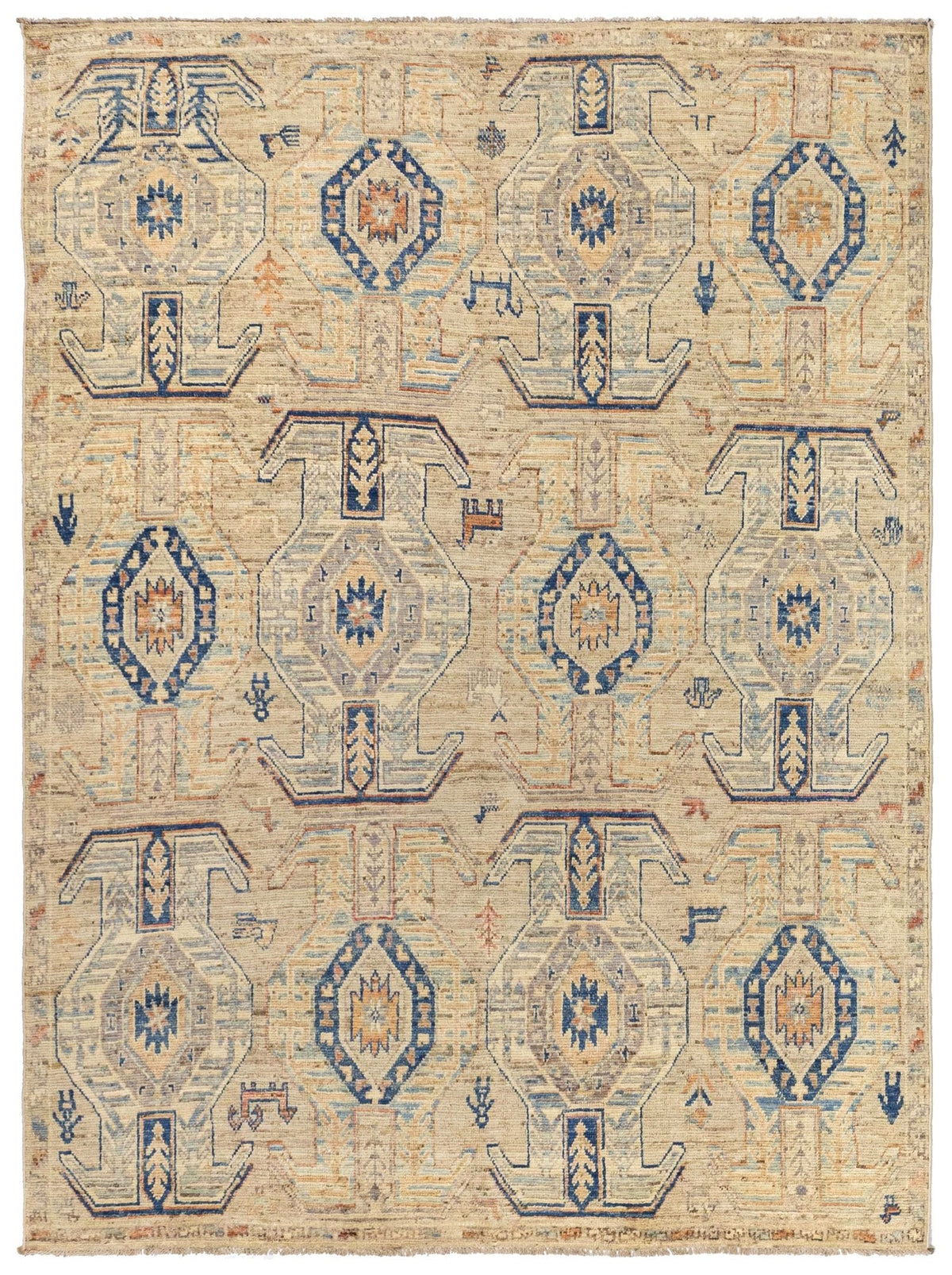 Oushak Handwoven Traditional Rug