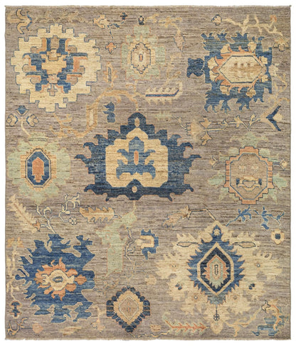 Oushak Handwoven Traditional Rug