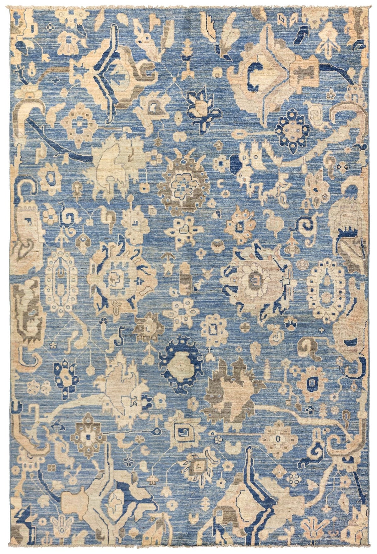 Oushak Handwoven Traditional Rug