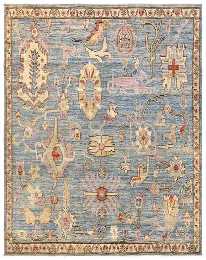 Oushak Handwoven Traditional Rug