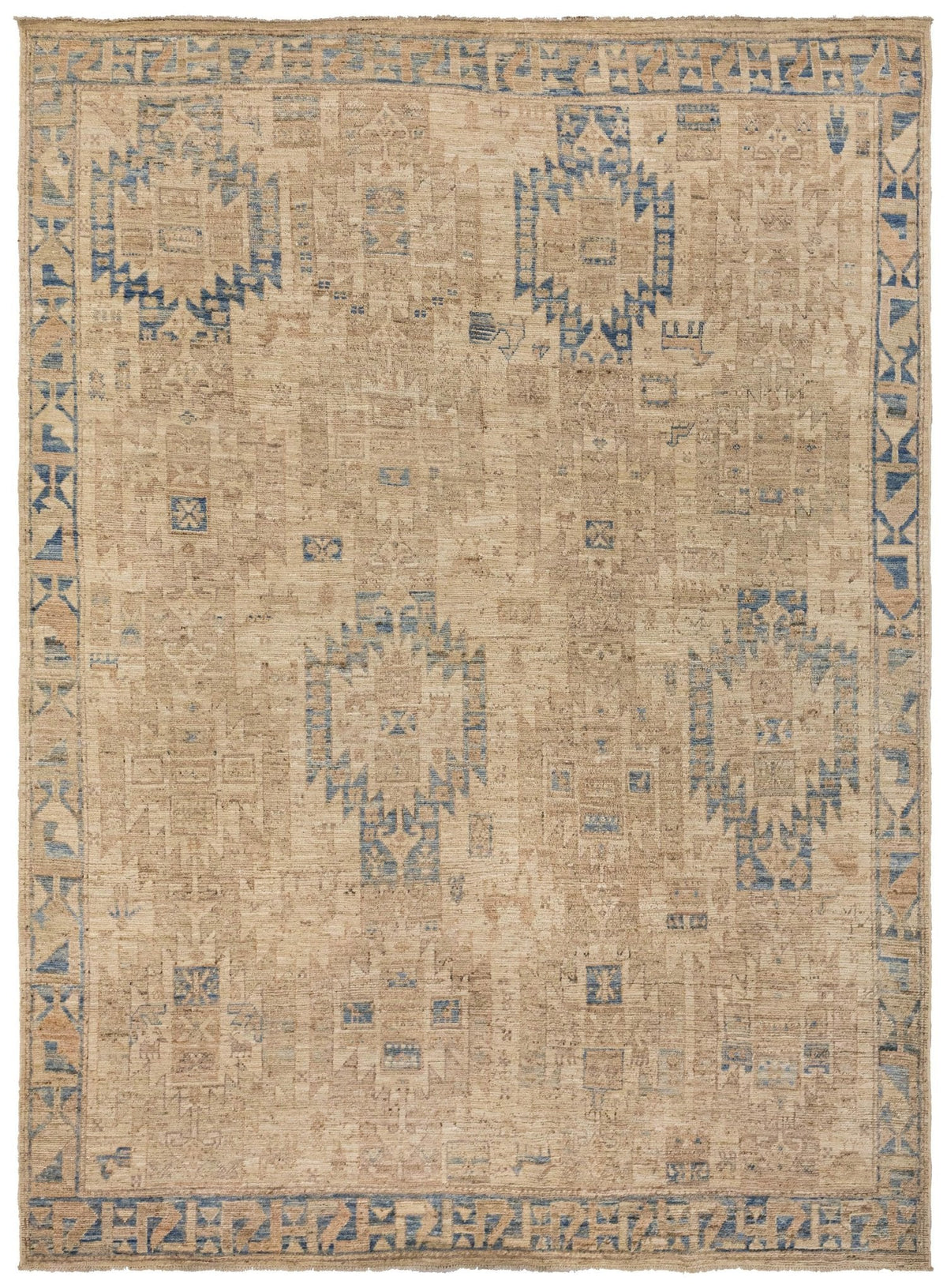 Oushak Handwoven Traditional Rug