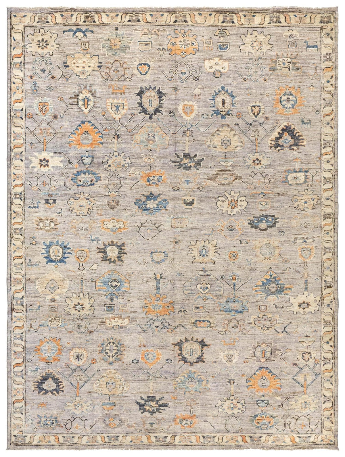 Oushak Handwoven Traditional Rug