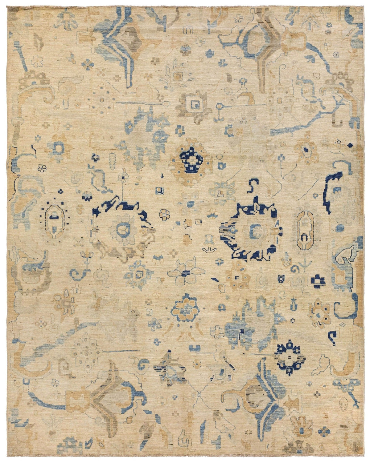 Oushak Handwoven Traditional Rug