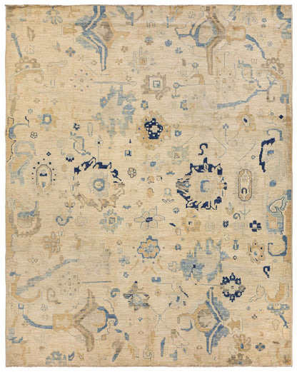 Oushak Handwoven Traditional Rug