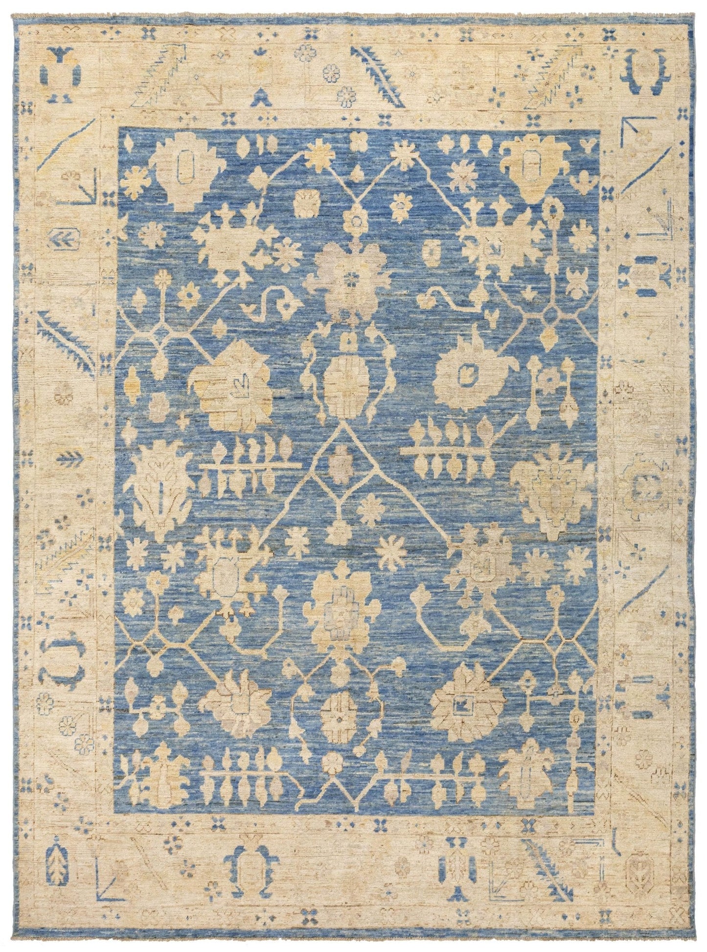 Oushak Handwoven Traditional Rug