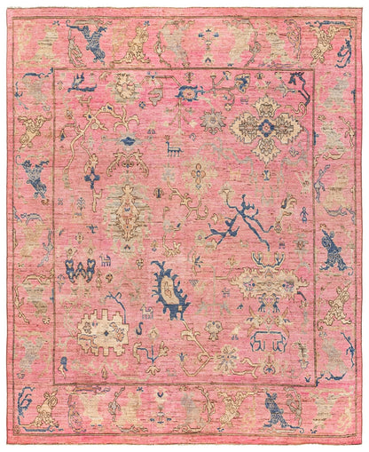 Oushak Handwoven Traditional Rug