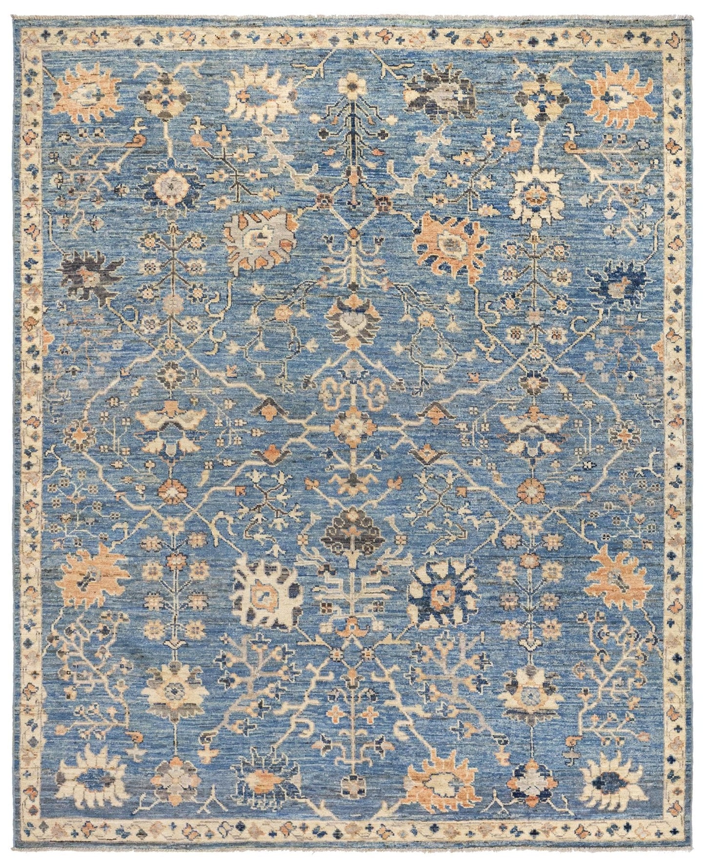 Oushak Handwoven Traditional Rug