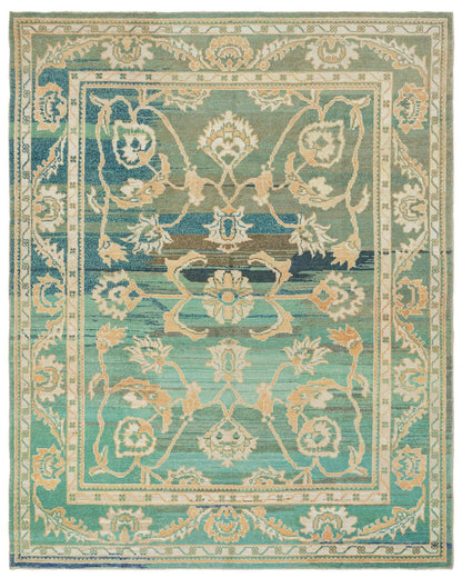 Oushak Handwoven Traditional Rug