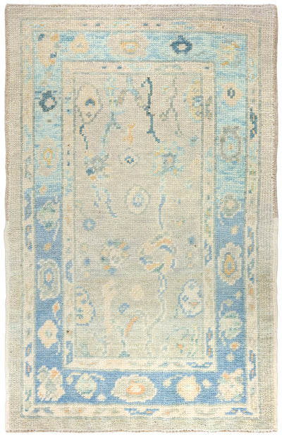 Oushak Handwoven Traditional Rug