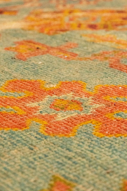 Vintage Oushak Handwoven Traditional Rug, T86240