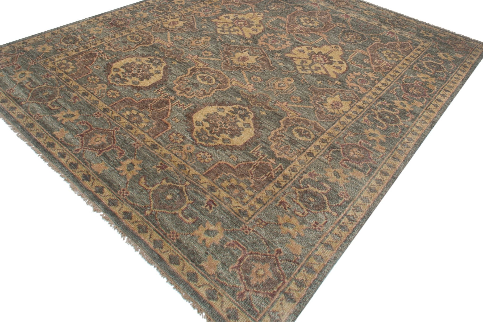 Oushak 3 Handwoven Traditional Rug, J71472