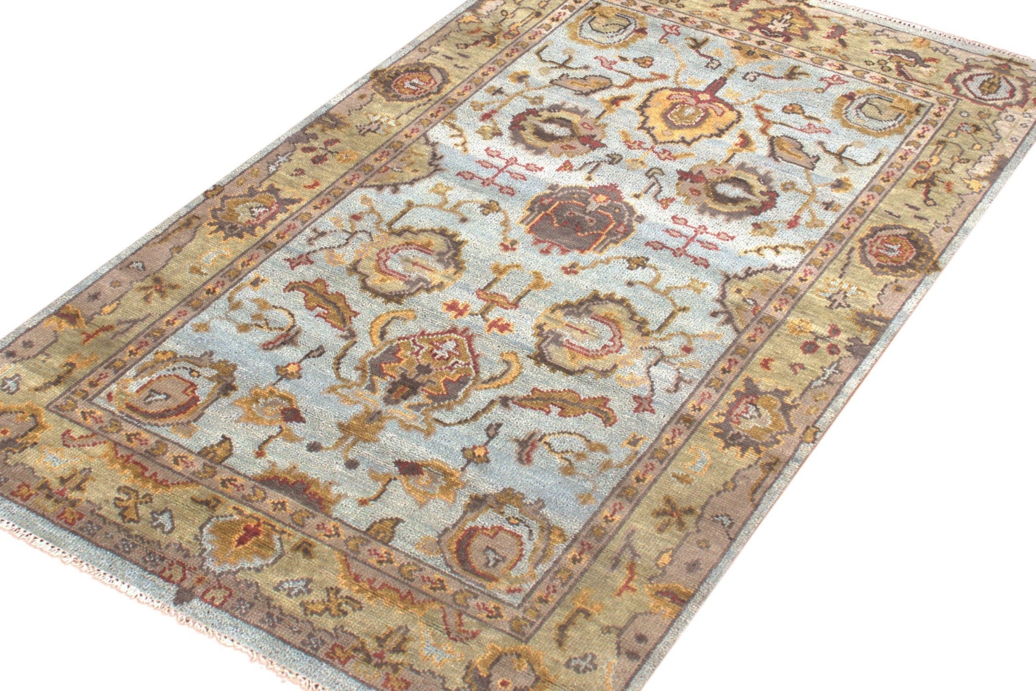 Oushak 5 Handwoven Traditional Rug, J71552