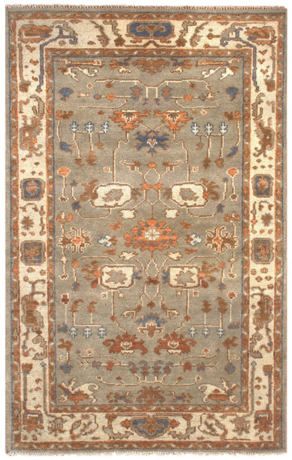 Oushak 6 Handwoven Traditional Rug