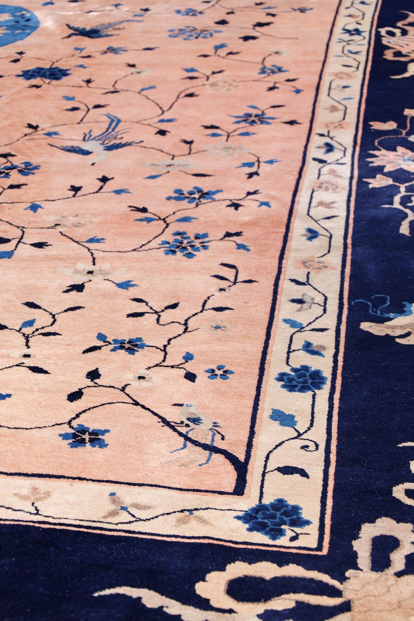 Antique Peking Handwoven Traditional Rug, 83064