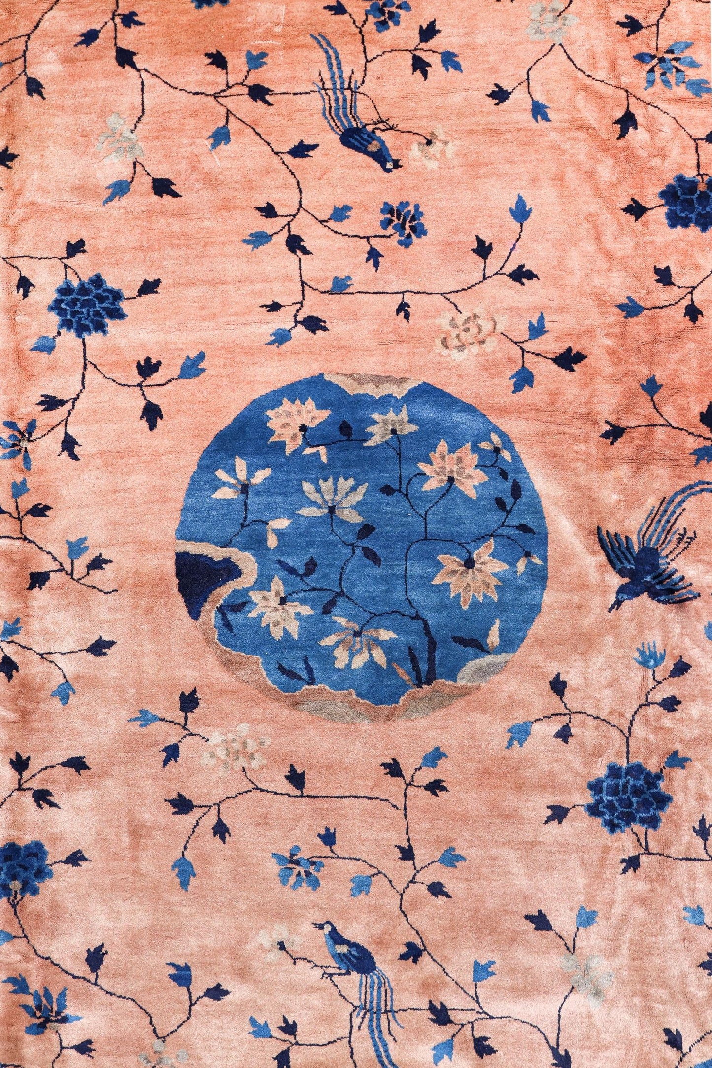 Antique Peking Handwoven Traditional Rug, 83064