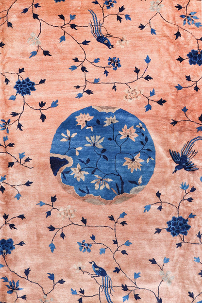 Antique Peking Handwoven Traditional Rug, 83064