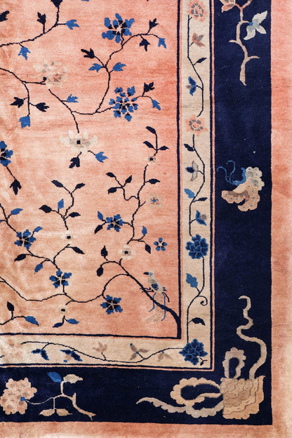 Antique Peking Handwoven Traditional Rug, 83064