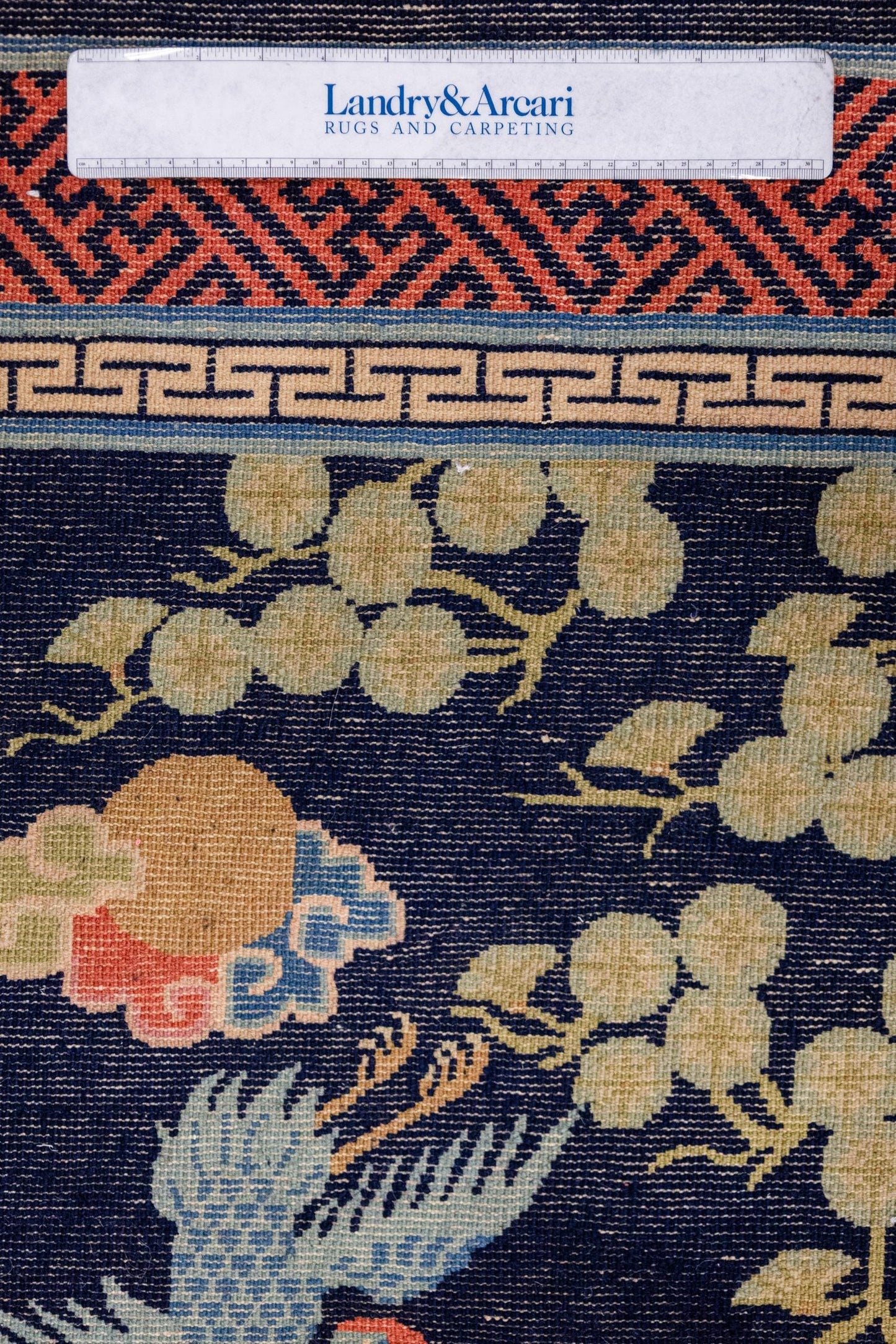 Antique Peking Handwoven Traditional Rug, J87313