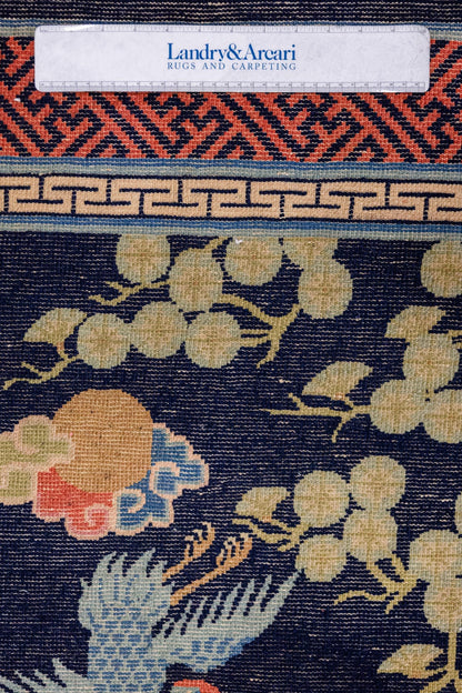 Antique Peking Handwoven Traditional Rug, J87313