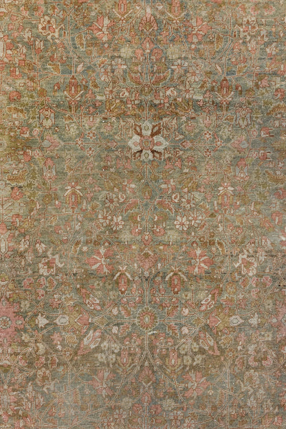 Vintage Sarouk Handwoven Traditional Rug, J73948