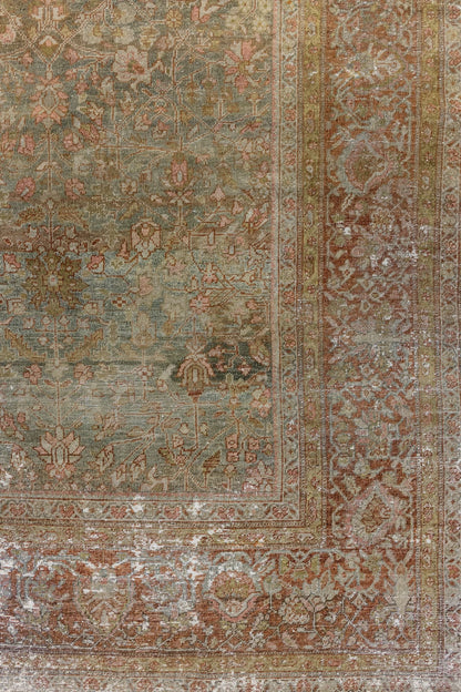 Vintage Sarouk Handwoven Traditional Rug, J73948