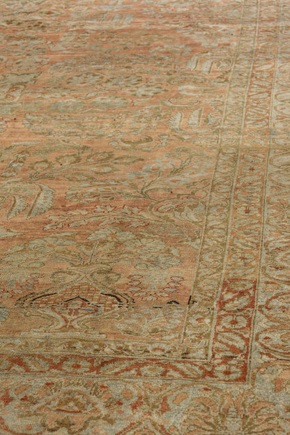 Vintage Sarouk Handwoven Traditional Rug, J81288