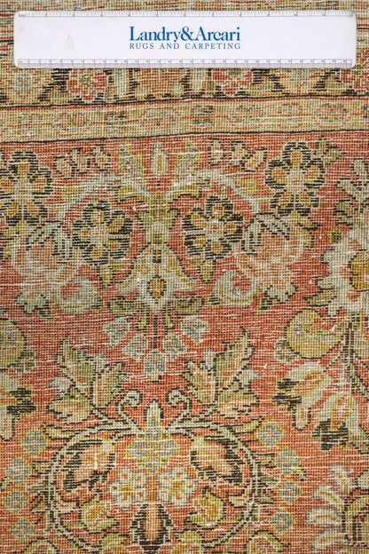 Vintage Sarouk Handwoven Traditional Rug, J86551