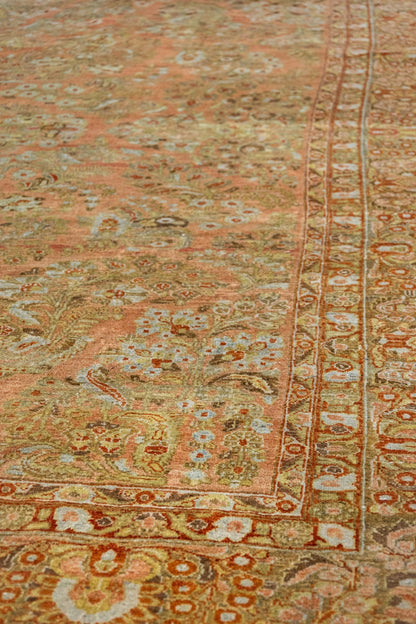 Vintage Sarouk Handwoven Traditional Rug, J88226