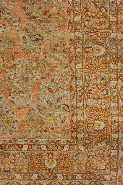 Vintage Sarouk Handwoven Traditional Rug, J88226