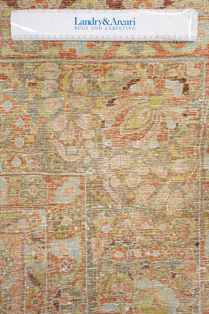 Vintage Sarouk Handwoven Traditional Rug, J88226