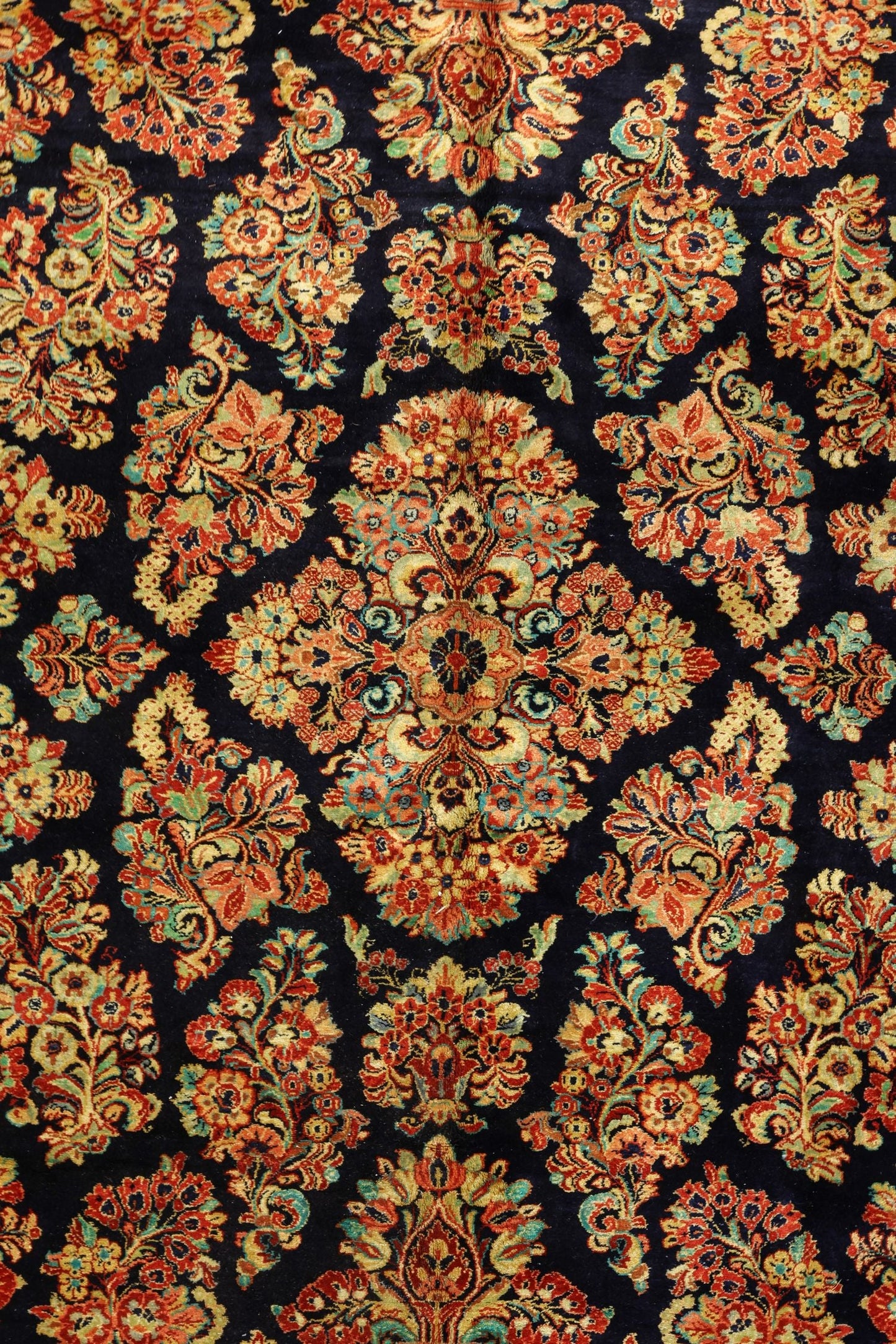 Antique Sarouk Handwoven Traditional Rug, JF8789