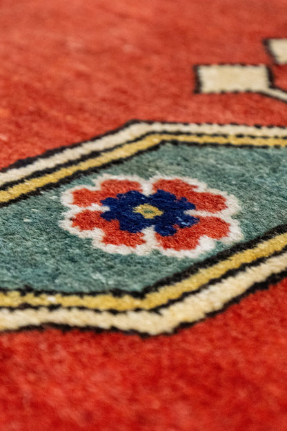 Antique Sinkiang Handwoven Traditional Rug, J87286