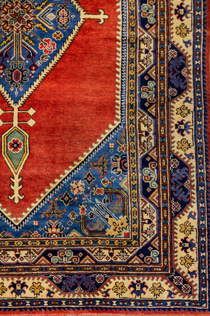 Antique Sinkiang Handwoven Traditional Rug, J87286
