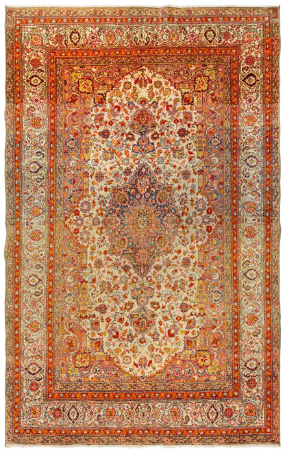 Antique Sivas Handwoven Traditional Rug