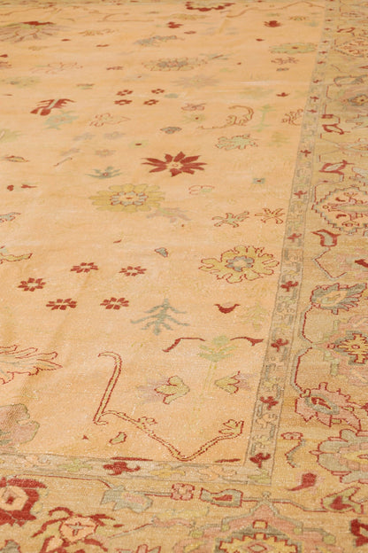 Vintage Sultanabad Handwoven Traditional Rug, J79426
