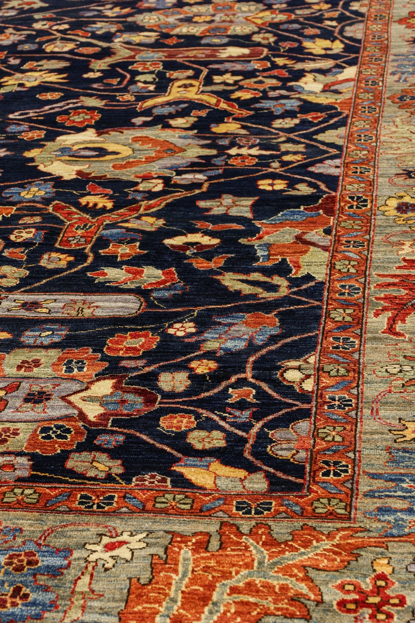 Sultanabad Handwoven Traditional Rug, J81034
