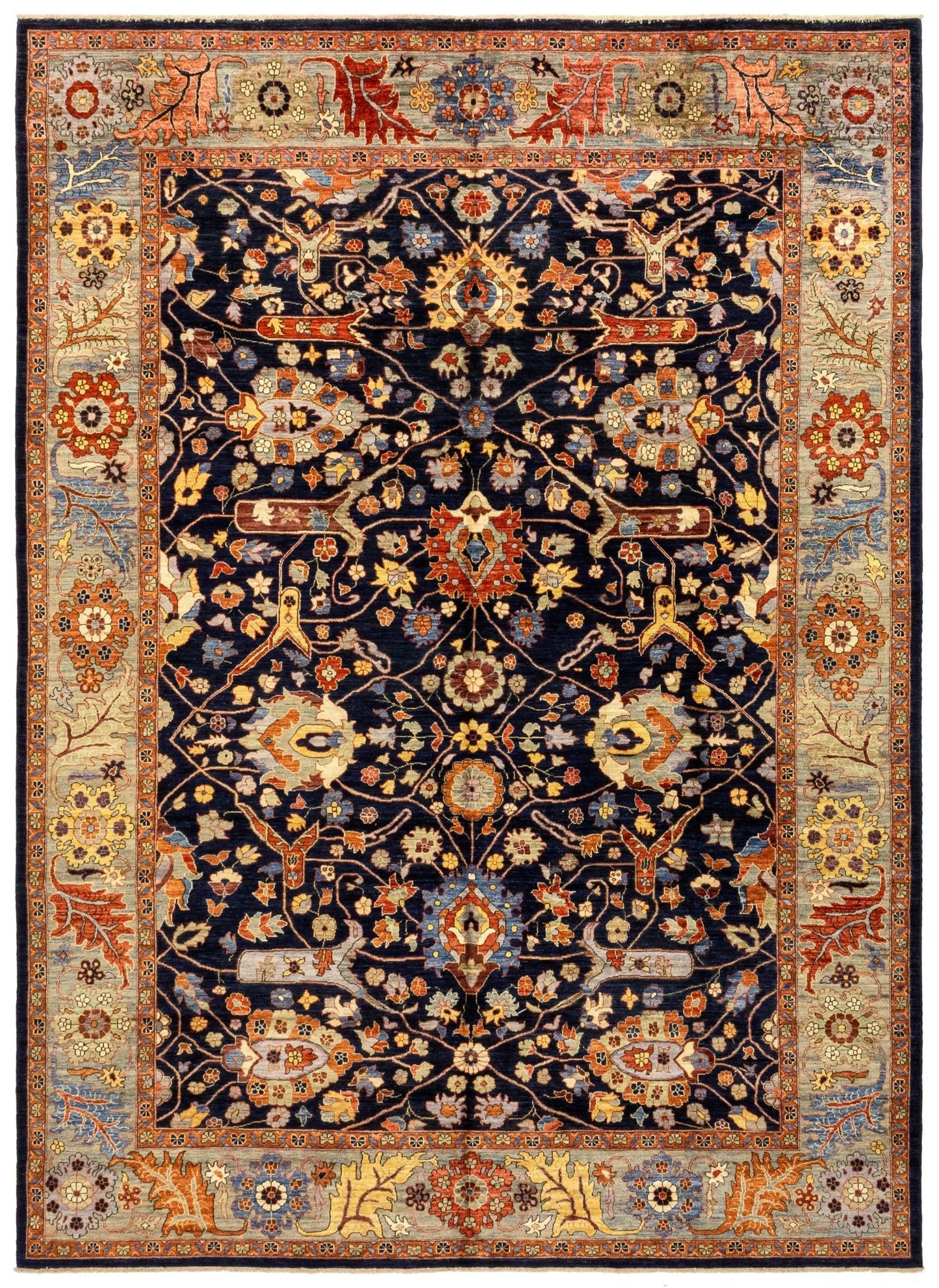 Sultanabad Handwoven Traditional Rug