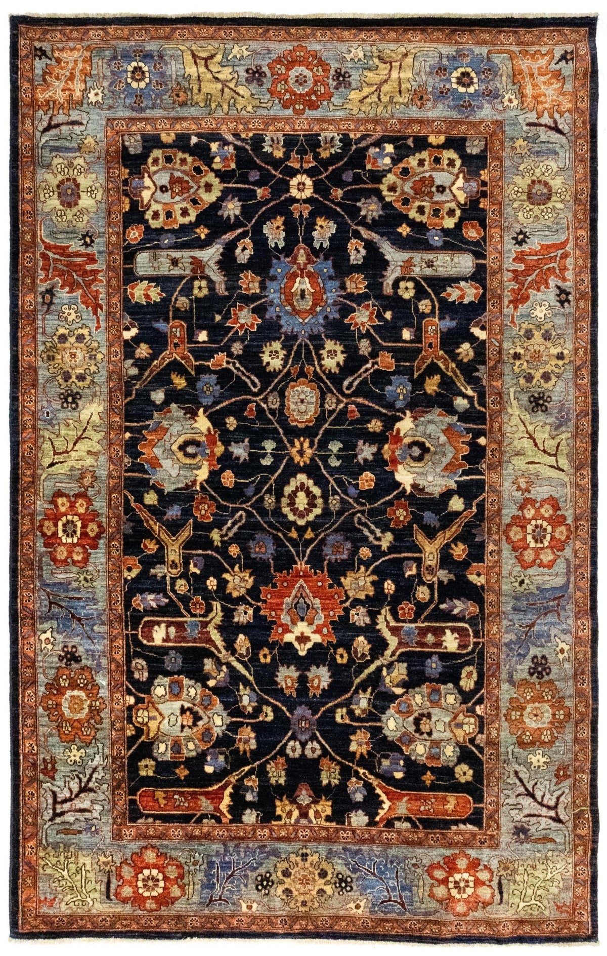 Sultanabad Handwoven Traditional Rug