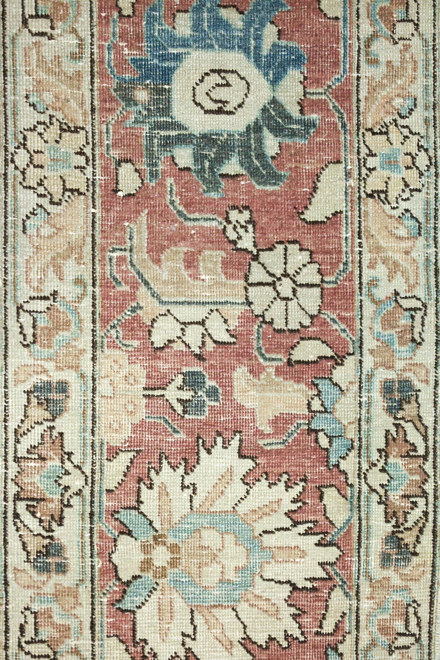 Vintage Tabriz Handwoven Traditional Rug, J69216