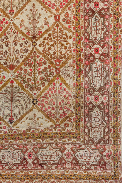 Antique Tabriz Handwoven Traditional Rug, 83205