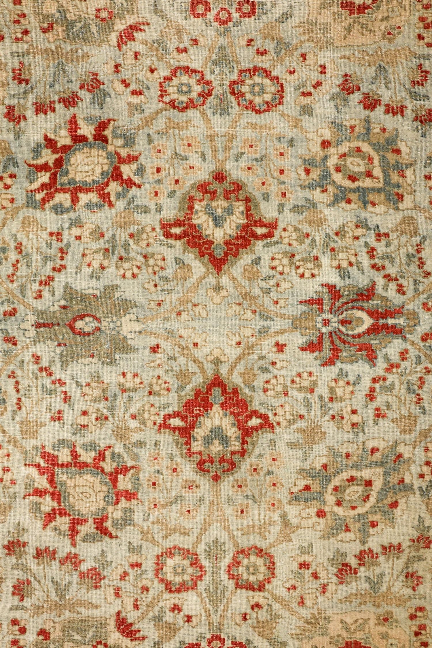 Vintage Tabriz Handwoven Traditional Rug, J67432