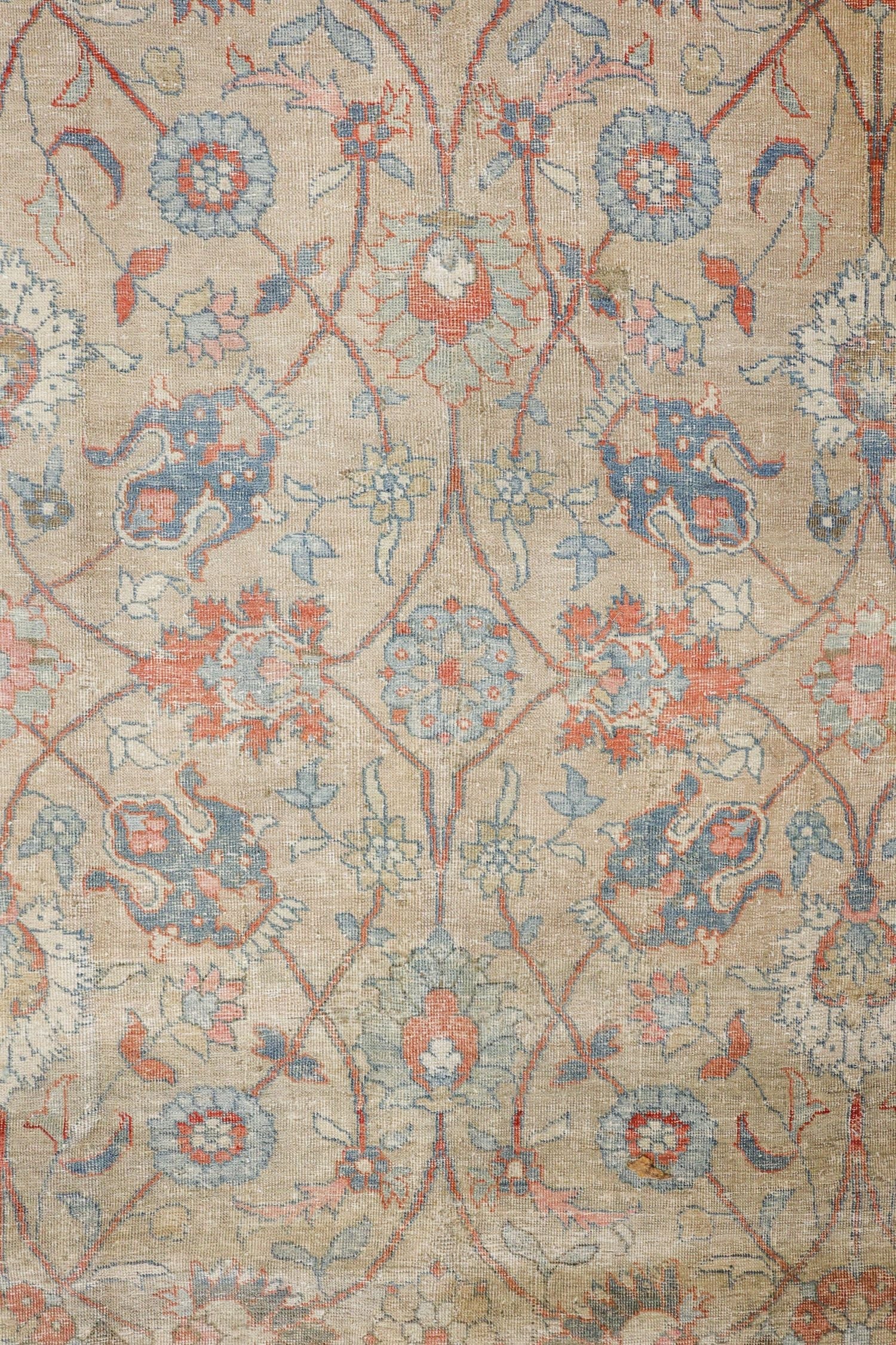 Vintage Tabriz Handwoven Traditional Rug, J67447