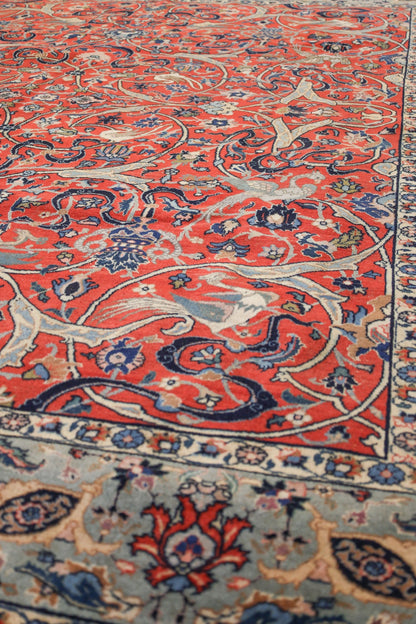 Antique Tabriz Handwoven Traditional Rug, J67488