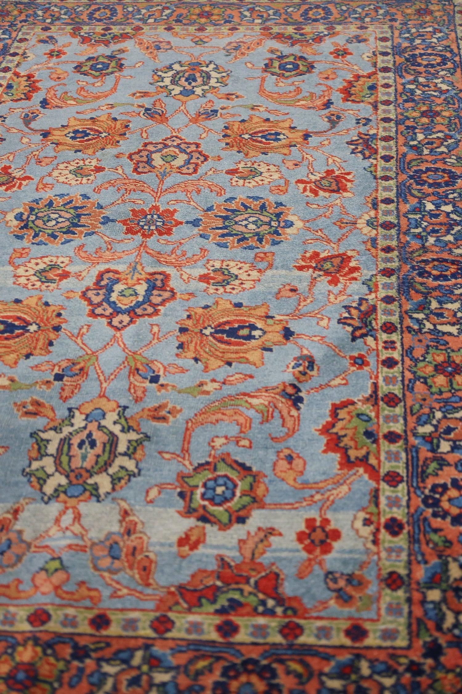 Antique Tabriz Handwoven Traditional Rug, J67529