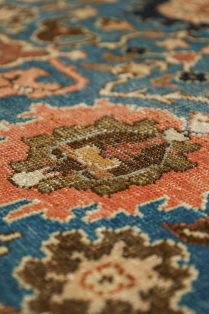 Vintage Tabriz Handwoven Traditional Rug, J73047