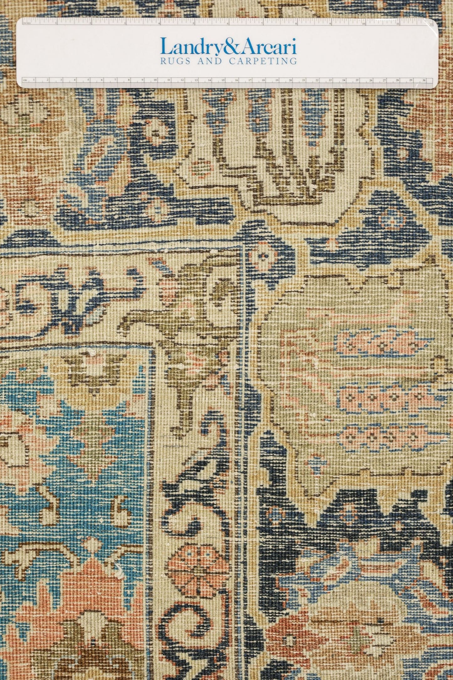 Vintage Tabriz Handwoven Traditional Rug, J73047