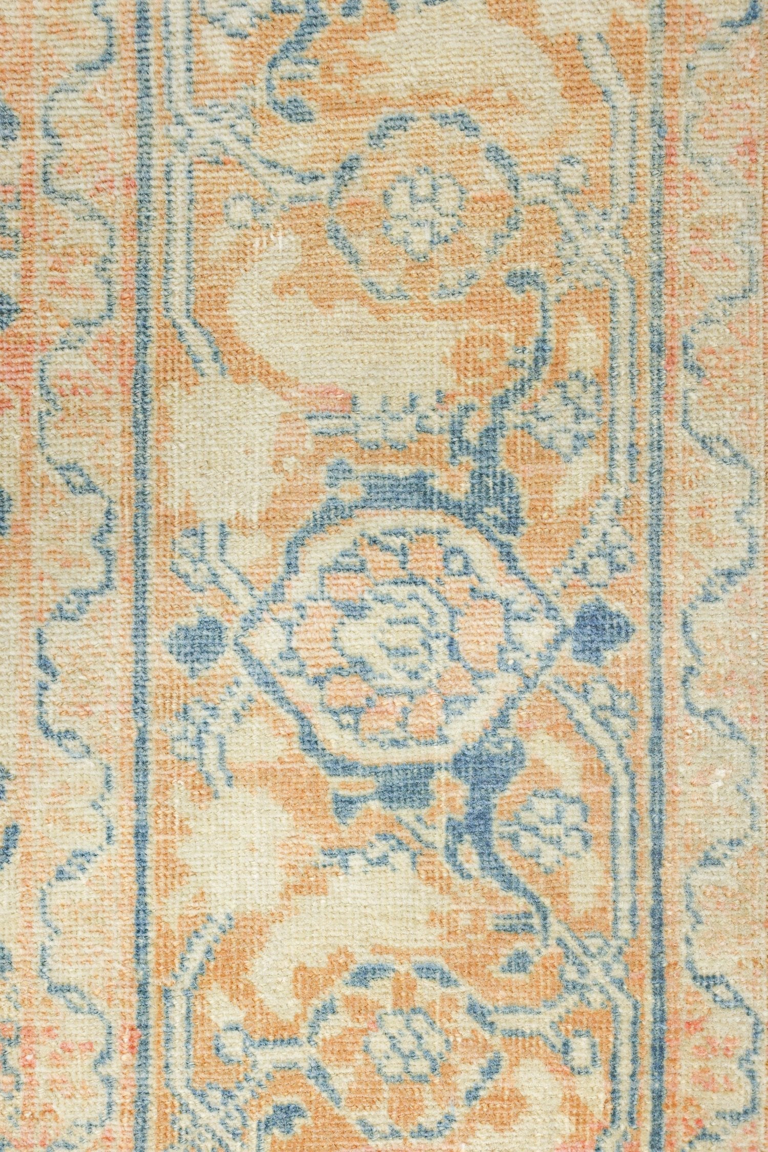 Vintage Tabriz Handwoven Traditional Rug, J73214