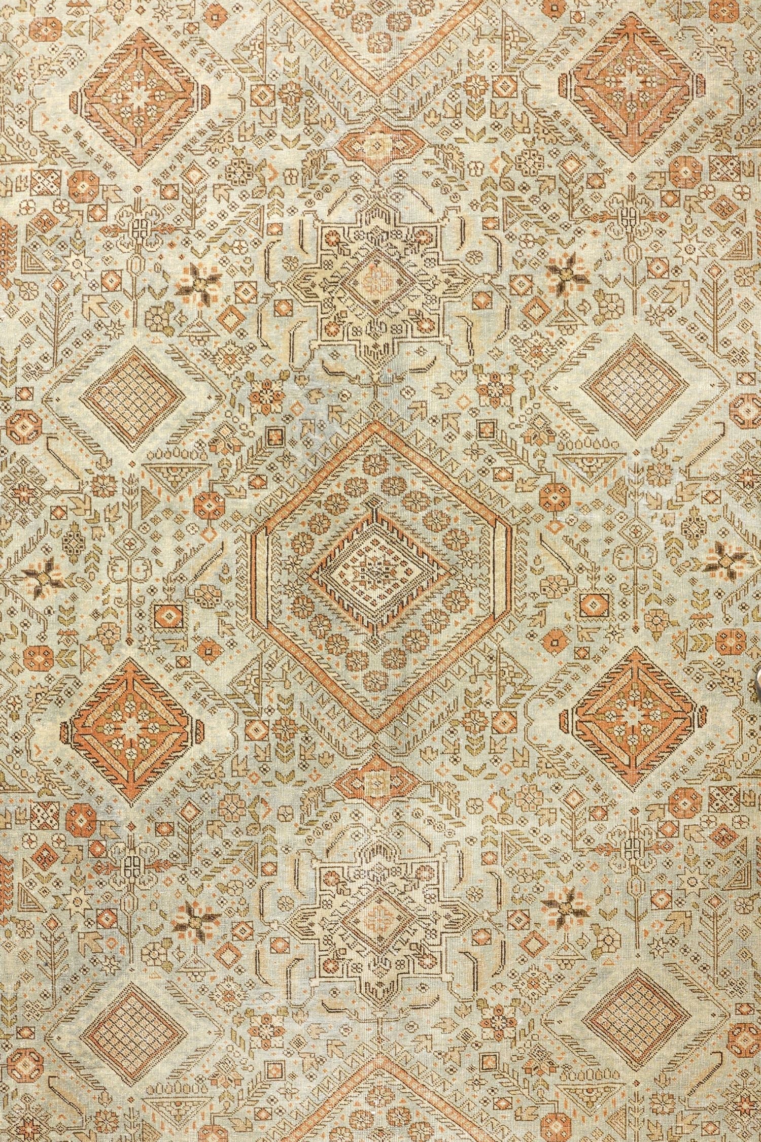 Vintage Tabriz Handwoven Traditional Rug, J75652
