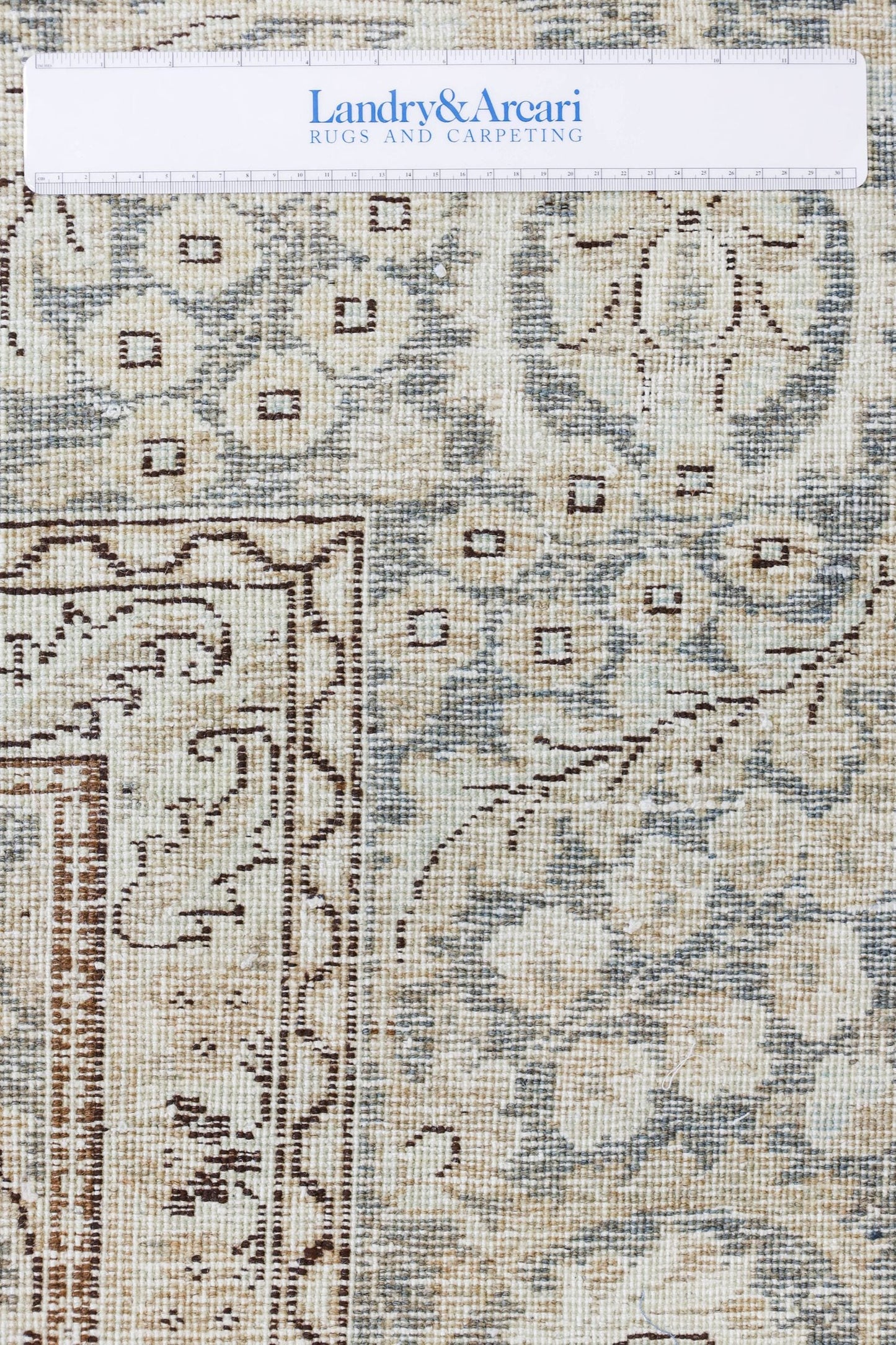 Vintage Tabriz Handwoven Traditional Rug, J78891